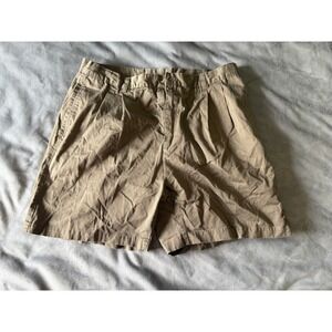 Vintage 1999 Coca-Cola Mens Pleated Chino Shorts Tan Khaki Cotton Size 38 Canada
